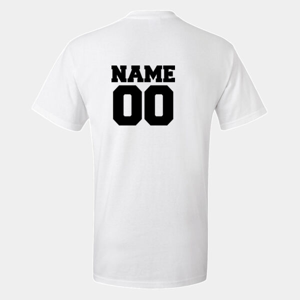 White Tee w/Name & Number Thumbnail